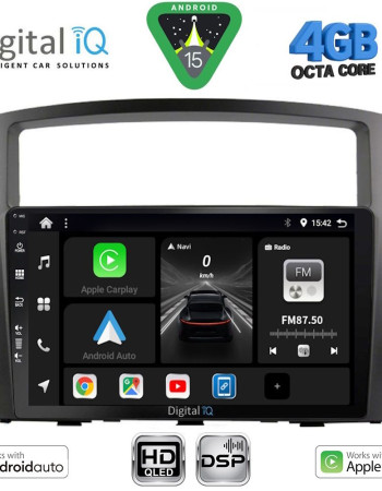 DIGITAL IQ BXF 16446_CPAA (9inc) MULTIMEDIA TABLET for MITSUBISHI PAJERO mod. 2006-2013
