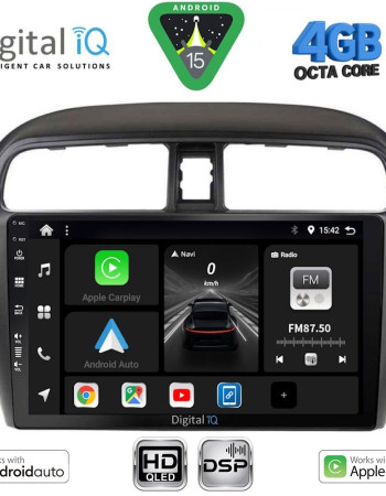 DIGITAL IQ BXF 16448_CPAA (9inc) MULTIMEDIA TABLET for MITSUBISHI SPACESTAR mod. 2013-2020