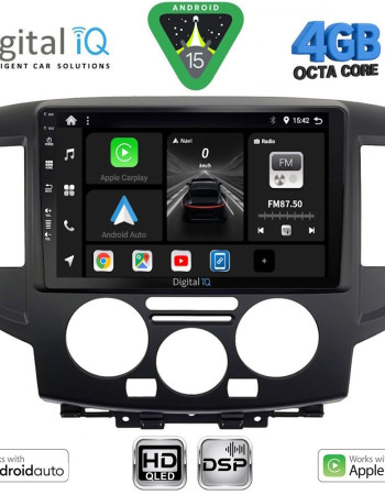 DIGITAL IQ BXF 16458BL_CPAA (9inc) MULTIMEDIA TABLET for NISSAN NV 200 mod. 2009-2020 (BLACK)