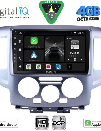 DIGITAL IQ BXF 16458SL_CPAA (9inc) MULTIMEDIA TABLET for NISSAN NV 200 mod. 2009-2020 (SILVER)