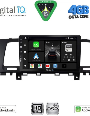 DIGITAL IQ BXF 16462_CPAA (9inc) MULTIMEDIA TABLET for NISSAN MURANO mod. 2007-2014