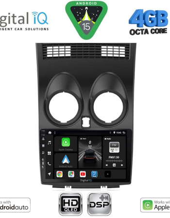 DIGITAL IQ BXF 16466_CPAA (9inc) MULTIMEDIA TABLET for NISSAN QASHQAI mod. 2007-2014