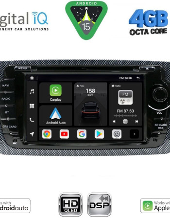 DIGITAL IQ BXF 646_CPAA (7" DVD) MULTIMEDIA SYSTEM for SEAT IBIZA mod. 2008-2015