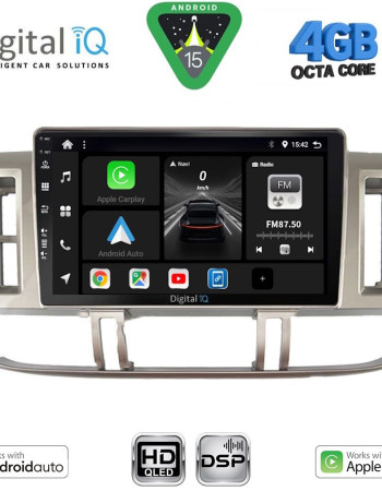 DIGITAL IQ BXF 16474_CPAA (9inc) MULTIMEDIA TABLET for NISSAN XTRAIL mod. 2000-2004