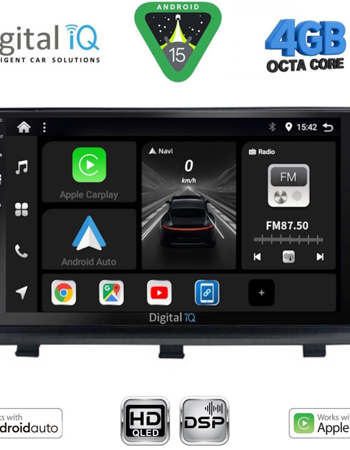 DIGITAL IQ BXF 16480_CPAA (9inc) MULTIMEDIA TABLET for OPEL ANTARA mod. 2006-2016