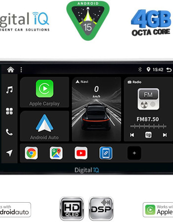DIGITAL IQ BXF 16481SL_CPAA (9inc) MULTIMEDIA TABLET for OPEL ALL mod. 2004-2014 (SILVER)