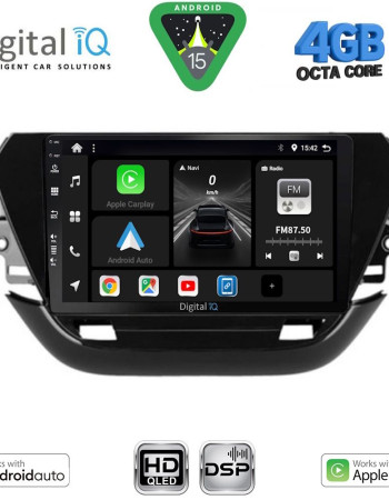 DIGITAL IQ BXF 16487_CPAA (9inc) MULTIMEDIA TABLET for OPEL CORSA F mod. 2019-2024