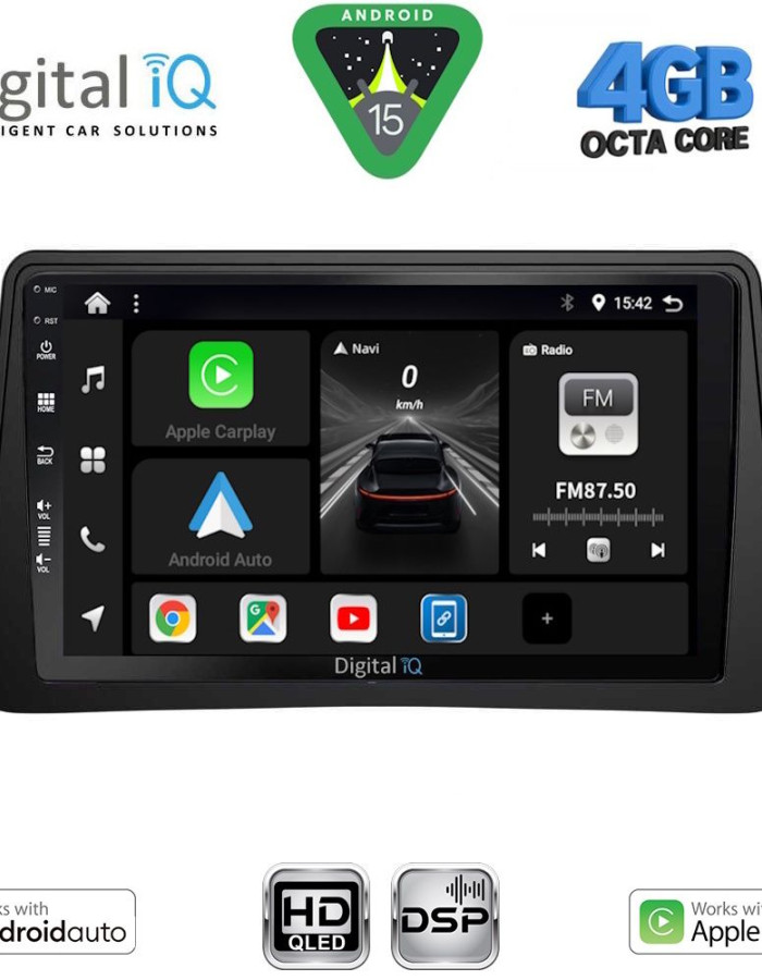 DIGITAL IQ BXF 16496_CPAA (9inc) MULTIMEDIA TABLET for OPEL MOKKA mod. 2012-2015