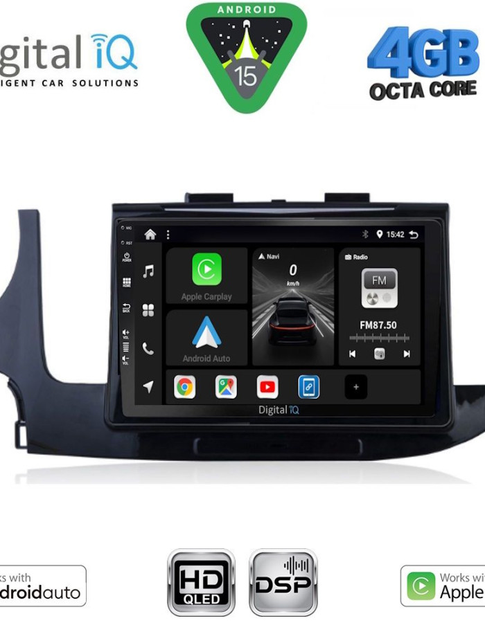 DIGITAL IQ BXF 16497_CPAA (9inc) MULTIMEDIA TABLET for OPEL MOKKA mod. 2016-2021