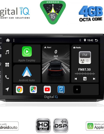 DIGITAL IQ BXF 16508_CPAA (10inc) MULTIMEDIA TABLET for PEUGEOT 208-2008 mod. 2012-2021