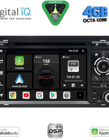 DIGITAL IQ BXF 650_CPAA (7'' DVD) MULTIMEDIA SYSTEM for AUDI A4 mod. 2002-2008
