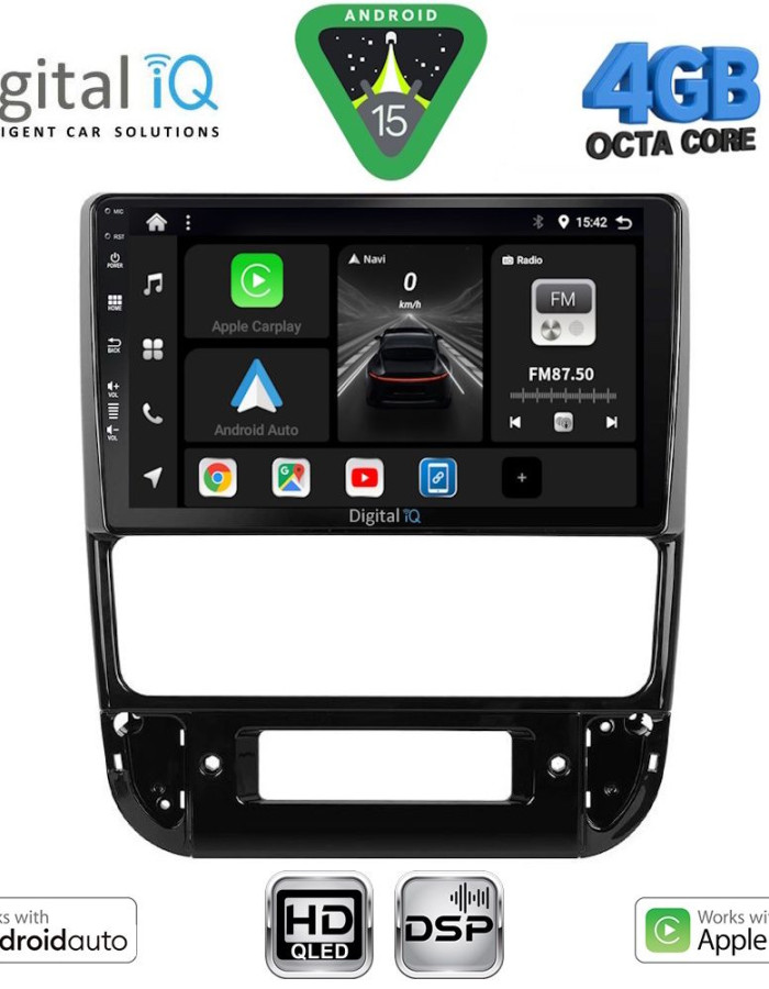 DIGITAL IQ BXF 16516_CPAA (9inc) MULTIMEDIA TABLET for PEUGEOT 406 mod. 1998-2004