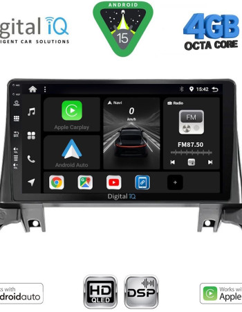 DIGITAL IQ BXF 16519_CPAA (9inc) MULTIMEDIA TABLET for PEUGEOT 3008 - 5008 mod. 2016-2024