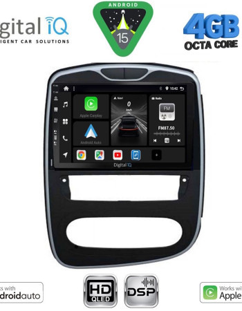 DIGITAL IQ BXF 16545_CPAA (10inc) MULTIMEDIA TABLET for RENAULT CLIO mod. 2016-2019