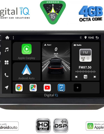DIGITAL IQ BXF 16581_CPAA (10inc) MULTIMEDIA TABLET for SKODA FABIA mod. 2008-2014