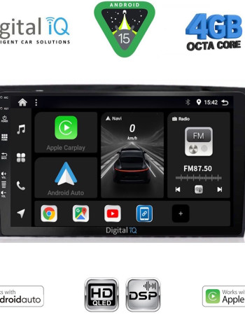 DIGITAL IQ BXF 16597_CPAA (10inc) MULTIMEDIA TABLET for SKODA OCTAVIA 7 mod. 2013-2021