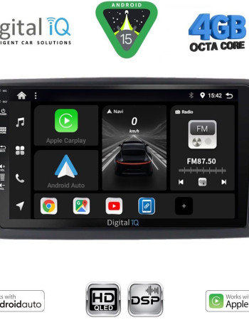DIGITAL IQ BXF 16601_CPAA (9inc) MULTIMEDIA TABLET for SKODA RAPID  mod. 2012-2023