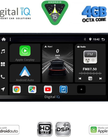 DIGITAL IQ BXF 663_CPAA (9'' DECK) MULTIMEDIA SYSTEM for TOYOTA ALL mod. 2019-2026 (230mm)