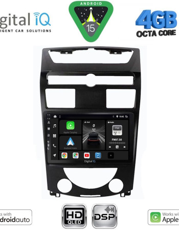 DIGITAL IQ BXF 16657_CPAA (10inc) MULTIMEDIA TABLET for SSANGYONG REXTON mod. 2006-2015