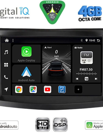 DIGITAL IQ BXF 16658_CPAA (9inc) MULTIMEDIA TABLET for SSANGYONG TIVOLI mod. 2016-2024