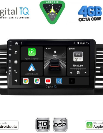 DIGITAL IQ BXF 16665_CPAA (9inc) MULTIMEDIA TABLET for SUBARU LEGACY - OUTBACK mod. 2002-2008