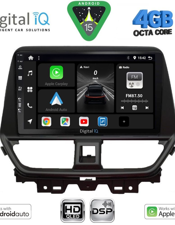 DIGITAL IQ BXF 16673_CPAA (9inc) MULTIMEDIA TABLET for SUZUKI BALENO mod. 2022-2026