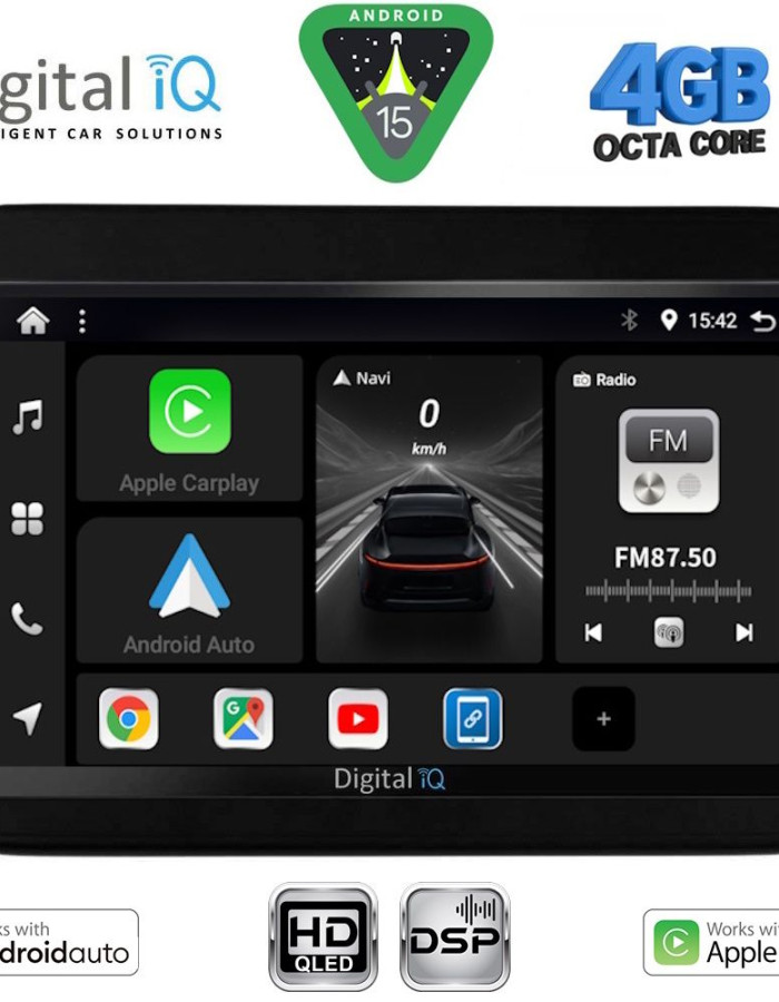 DIGITAL IQ BXF 16676_CPAA (9inc) MULTIMEDIA TABLET for SUZUKI IGNIS mod. 2016-2026