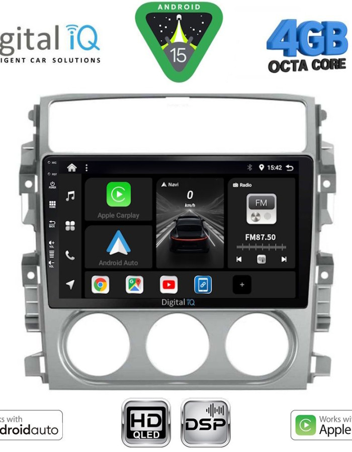 DIGITAL IQ BXF 16681_CPAA (9inc) MULTIMEDIA TABLET for SUZUKI LIANA mod. 2001-2007