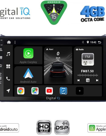 DIGITAL IQ BXF 16682_CPAA (9inc) MULTIMEDIA TABLET for OPEL AGILA - SUZUKI SPLASH mod. 2008-2018