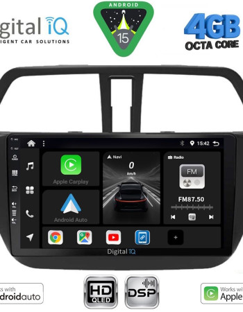 DIGITAL IQ BXF 16689_CPAA (9inc) MULTIMEDIA TABLET for SUZUKI SX4 S-CROSS mod. 2014-2021