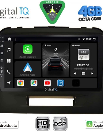 DIGITAL IQ BXF 16697BL_CPAA (9inc) MULTIMEDIA TABLET for SUZUKI VITARA mod. 2016-2025 (BLACK)