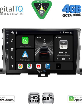 DIGITAL IQ BXF 16700_CPAA (10inc) MULTIMEDIA TABLET for TOYOTA HIGHLANDER mod. 2014-2019