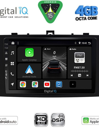 DIGITAL IQ BXF 16705BL_CPAA (9inc) MULTIMEDIA TABLET for TOYOTA AVENSIS (T27) mod. 2009-2015 (BLACK)