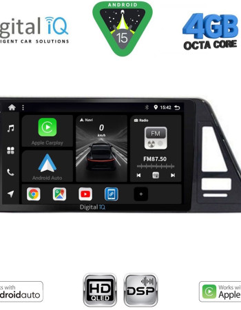DIGITAL IQ BXF 16709_CPAA (9inc) MULTIMEDIA TABLET for TOYOTA CH-R mod. 2017-2023