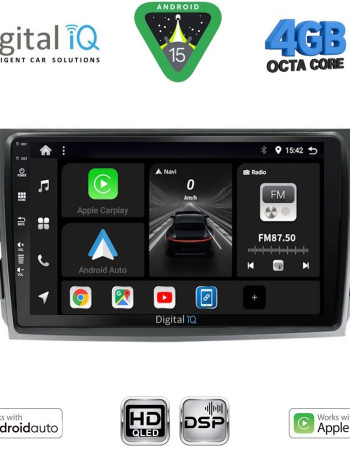 DIGITAL IQ BXF 16713_CPAA (9inc) MULTIMEDIA TABLET for TOYOTA COROLLA 4D mod. 2006-2012
