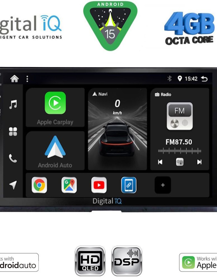 DIGITAL IQ BXF 16716_CPAA (10inc) MULTIMEDIA TABLET for TOYOTA COROLLA mod. 2019-2026