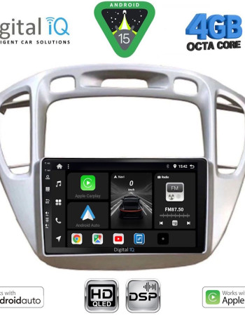 DIGITAL IQ BXF 16718_CPAA (9inc) MULTIMEDIA TABLET for TOYOTA HIGHLANDER mod. 2002-2009