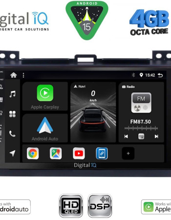 DIGITAL IQ BXF 16723_CPAA (9inc) MULTIMEDIA TABLET for TOYOTA LANDCRUISER mod. 2002-2008