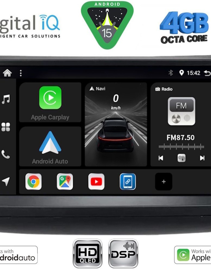DIGITAL IQ BXF 16728_CPAA (9inc) MULTIMEDIA TABLET for TOYOTA PRIUS mod. 2003-2009