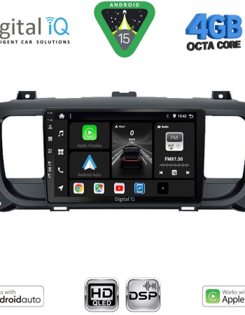 DIGITAL IQ BXF 16729_CPAA (9inc) MULTIMEDIA TABLET for CITROEN JUMPY-SPACETOURER – PEUGEOT EXPERT-TRAVELLER – TOYOTA PROACE mod. 2016-2026