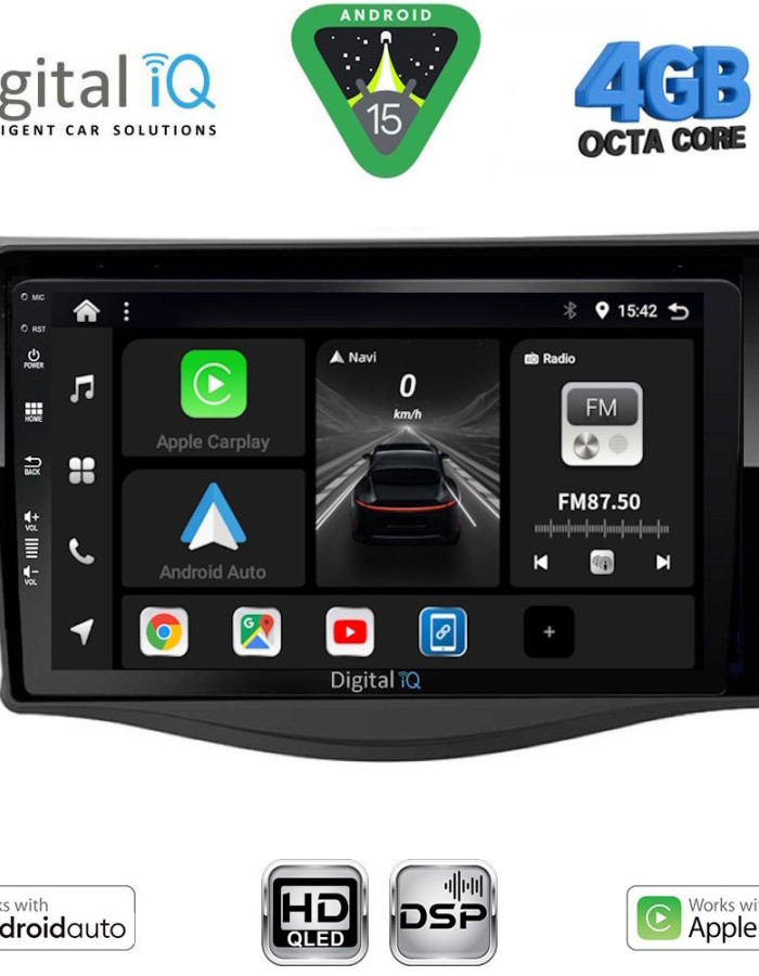 DIGITAL IQ BXF 16731_CPAA (9inc) MULTIMEDIA TABLET for TOYOTA RAV 4 mod. 2006-2012