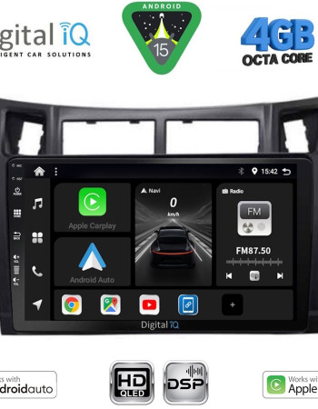 DIGITAL IQ BXF 16736BL_CPAA (9inc) MULTIMEDIA TABLET for TOYOTA YARIS mod. 2006-2011 (BLACK)