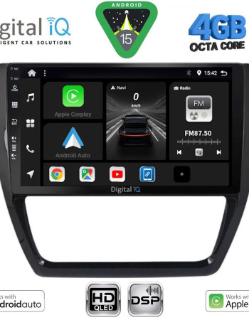 DIGITAL IQ BXF 16741_CPAA (10inc) MULTIMEDIA TABLET for VW JETTA mod. 2010-2016