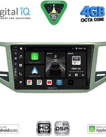 DIGITAL IQ BXF 16745_CPAA (SL) (10inc) MULTIMEDIA TABLET for VW GOLF SPORTSVAN mod. 2014-2021