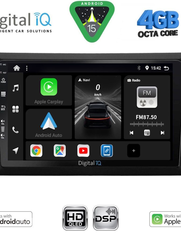 DIGITAL IQ BXF 16746_CPAA (9inc) MULTIMEDIA TABLET for GOLF 6 mod. 2009-2012