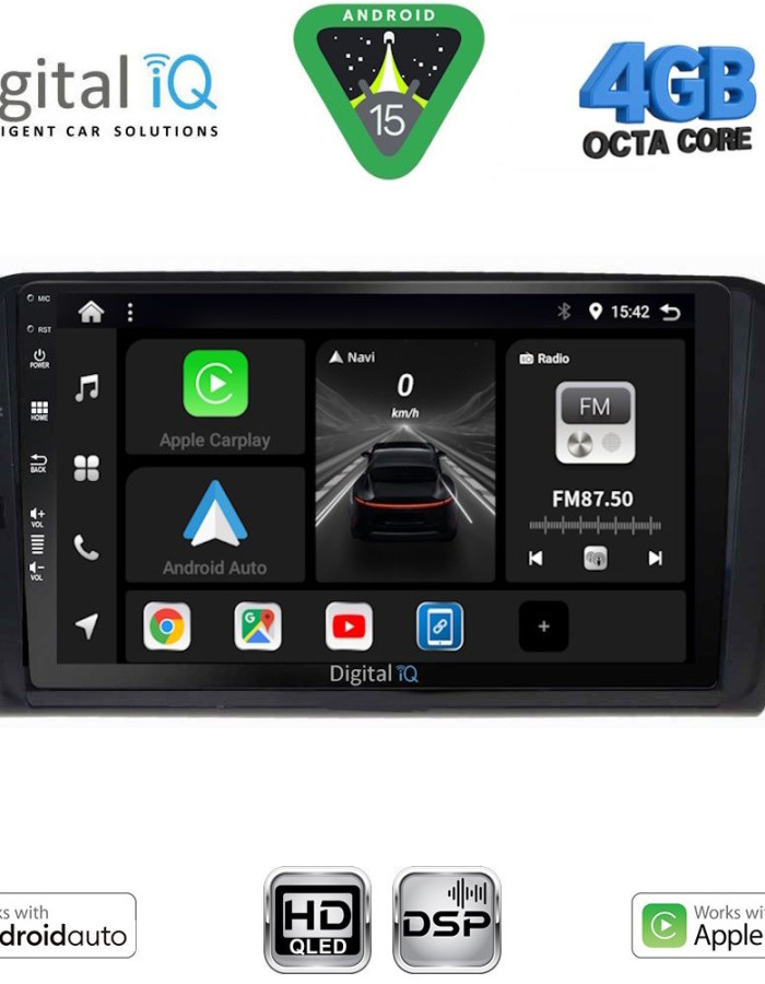 DIGITAL IQ BXF 16750_CPAA (10inc) MULTIMEDIA TABLET for VW PASSAT mod. 2016-2023