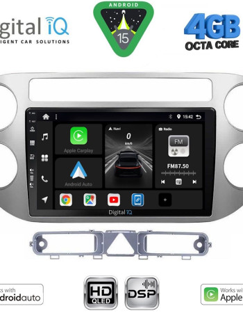 DIGITAL IQ BXF 16759GR_CPAA (9inc) MULTIMEDIA TABLET for VW TIGUAN mod. 2004-2011 (GREY)