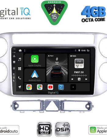DIGITAL IQ BXF 16759SL_CPAA (9inc) MULTIMEDIA TABLET for VW TIGUAN mod. 2004-2011 (SILVER)