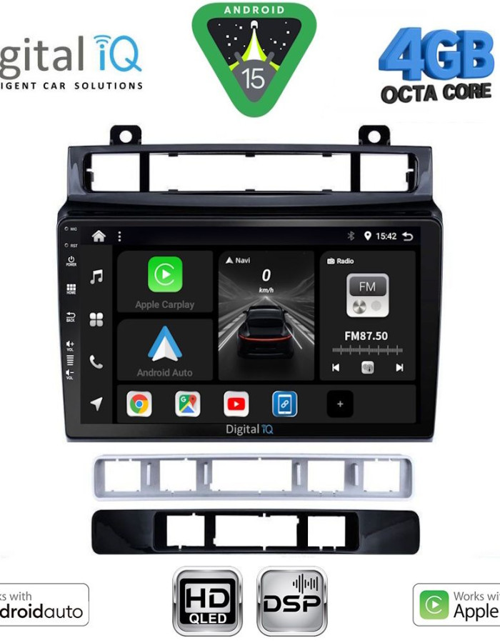 DIGITAL IQ BXF 16766_CPAA (9inc) MULTIMEDIA TABLET for VW TOUAREG mod. 2011-2018
