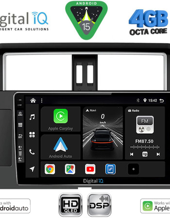 DIGITAL IQ BXF 16777_CPAA (10inc) MULTIMEDIA TABLET for TOYOTA PRADO mod. 2014-2017